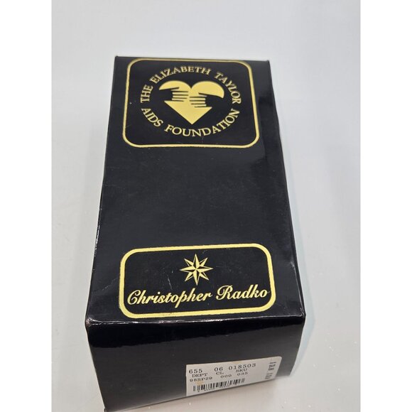 Christopher Radko 1998 Sugar Holiday Ornament Elizabeth Taylor AIDS Foundation - Picture 6 of 8